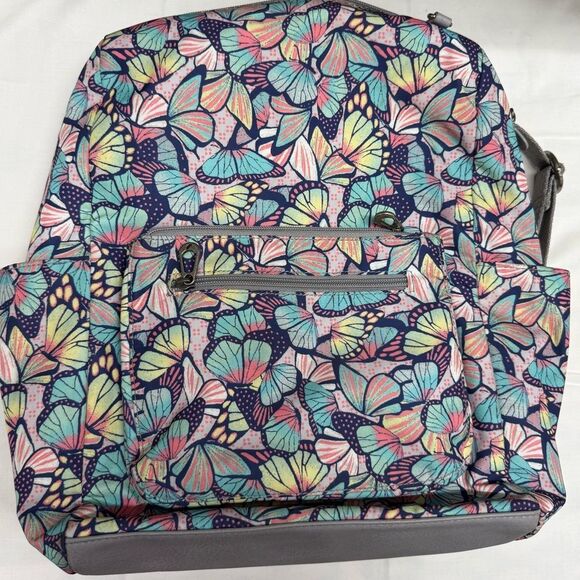 Sakroots Eco-Twill Backpack - Multicolor Butterfly - Picture 2 of 16